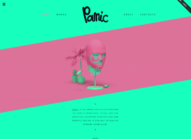web design trends 2016 creative hover effects