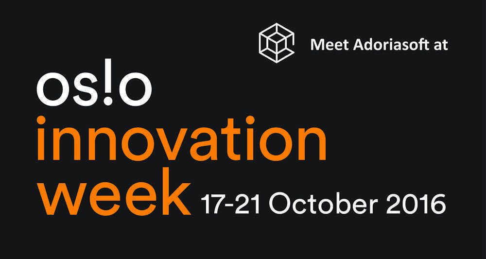 Oslo Innovation Week 2016 Adoriasoft