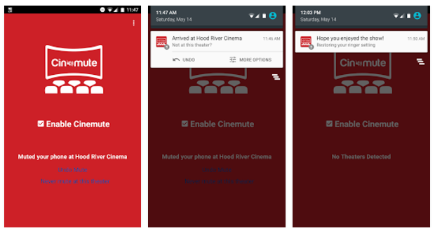 cinemute - Android App Development 