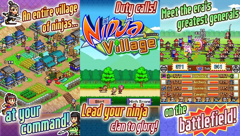 Ninja Village mobile gaming 