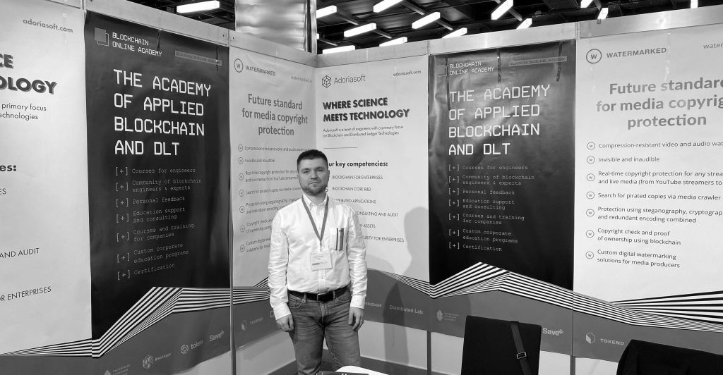 Adoriasoft visits Geneva Blockchain Congress